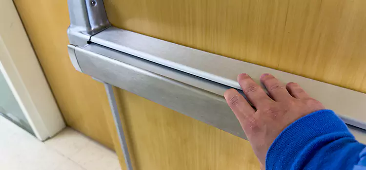 Installing a Push Bar on a Door Wenatchee